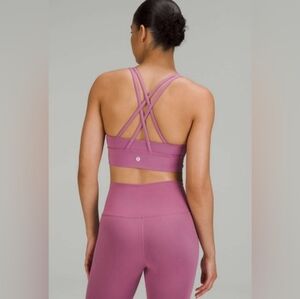 NWT LULULEMON ATHLETICA FREE TO BE LONGLINE SPORTS BRA IN VELVET DUST SIZE 4 $58